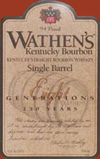 Charles Medley Distillery Wathen's Kentucky Bourbon Single Barrel