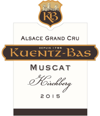 Kuentz-Bas Alsace Grand Cru Muscat Kirchberg de Ribeauville 2015