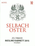 Selbach-Oster Riesling Zeltinger Kabinett Trocken