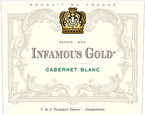Infamous Gold Vin De France Cabernet Blanc