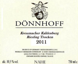 Dönnhoff Riesling Kreuznacher Kahlenberg Trocken 2020