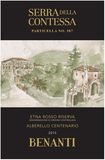 Benanti Etna Rosso Serra Della Contessa Particella No. 587 Alberello Centenario Riserva 2014