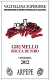 ARPEPE Valtellina Superiore Grumello Rocca de Piro 2012