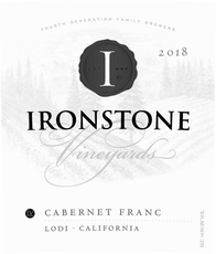 Ironstone Vineyards Cabernet Franc Lodi 2020