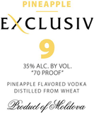 Exclusiv Vodca Pineapple Vodka No. 9