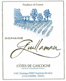 Domaine de Guillaman Blanc Cotes de Gascogne