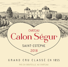 Château Calon-Ségur Saint-Estèphe 3ème Grand Cru Classé 2018