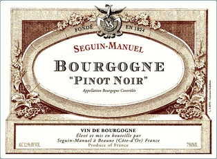 Domaine Seguin-Manuel Bourgogne Rouge 2020