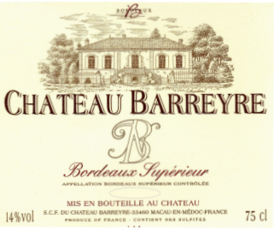 Chateau Barreyre Bordeaux Supérieur