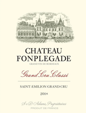 Château Fonplégade Saint-Émilion Grand Cru Classé 2018