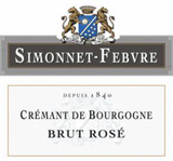Simonnet-Febvre Crémant de Bourgogne Brut Rosé