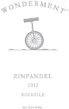 Wonderment Wines Zinfandel Old Vine Bacigalupi Vineyard 2012