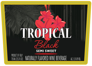 Tropical Black Semi Sweet