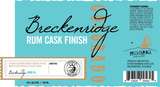 Breckenridge Distillery Rum Cask Finish Blended Bourbon Whiskey 90 Proof