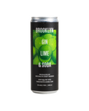 Brooklyn Gin Handcrafted Small Batch Lime & Soda