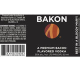 Bakon A Premium Bacon Flavored Vodka