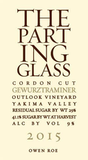 Owen Roe Gewürztraminer The Parting Glass Cordon Cut Outlook Vineyard Yakima Valley 2017