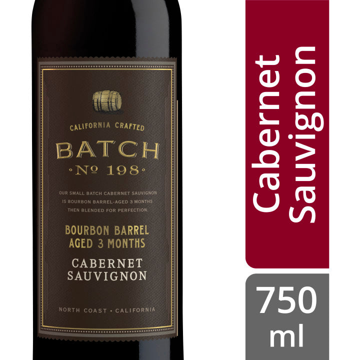 Batch No 198 Cabernet Sauvignon Bourbon Barrel Aged North Coast 2018