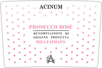 Acinum Prosecco Millesimato Rose