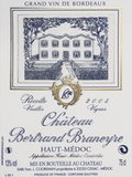 Château Bertrand Braneyre Haut Medoc 2010