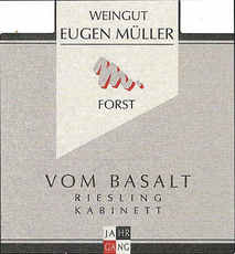 Eugen Müller Riesling Vom Basalt Pechstein Kabinett