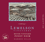 Lemelson Vineyards Pinot Noir Meyer Vineyard