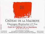 Chateau de la Maltroye Chassagne-Montrachet 1er Cru Clos du Chateau de la Maltroye Monopole 2012
