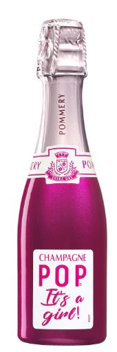 Mini Champagne Pommery Rose Its A Girl