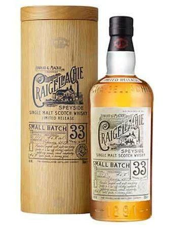 Craigellachie Single Malt Scotch Small Batch 33 Years
