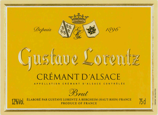 Gustave Lorentz Cremant d'Alsace Brut