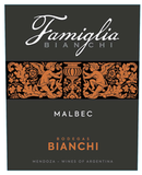 Valentín Bianchi Famiglia Bianchi Malbec