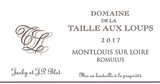 Domaine de la Taille Aux Loups Montlouis-sur-Loire Romulus 2017
