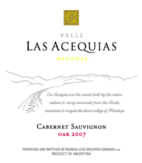 Valle las Acequias Cabernet Sauvignon Roble