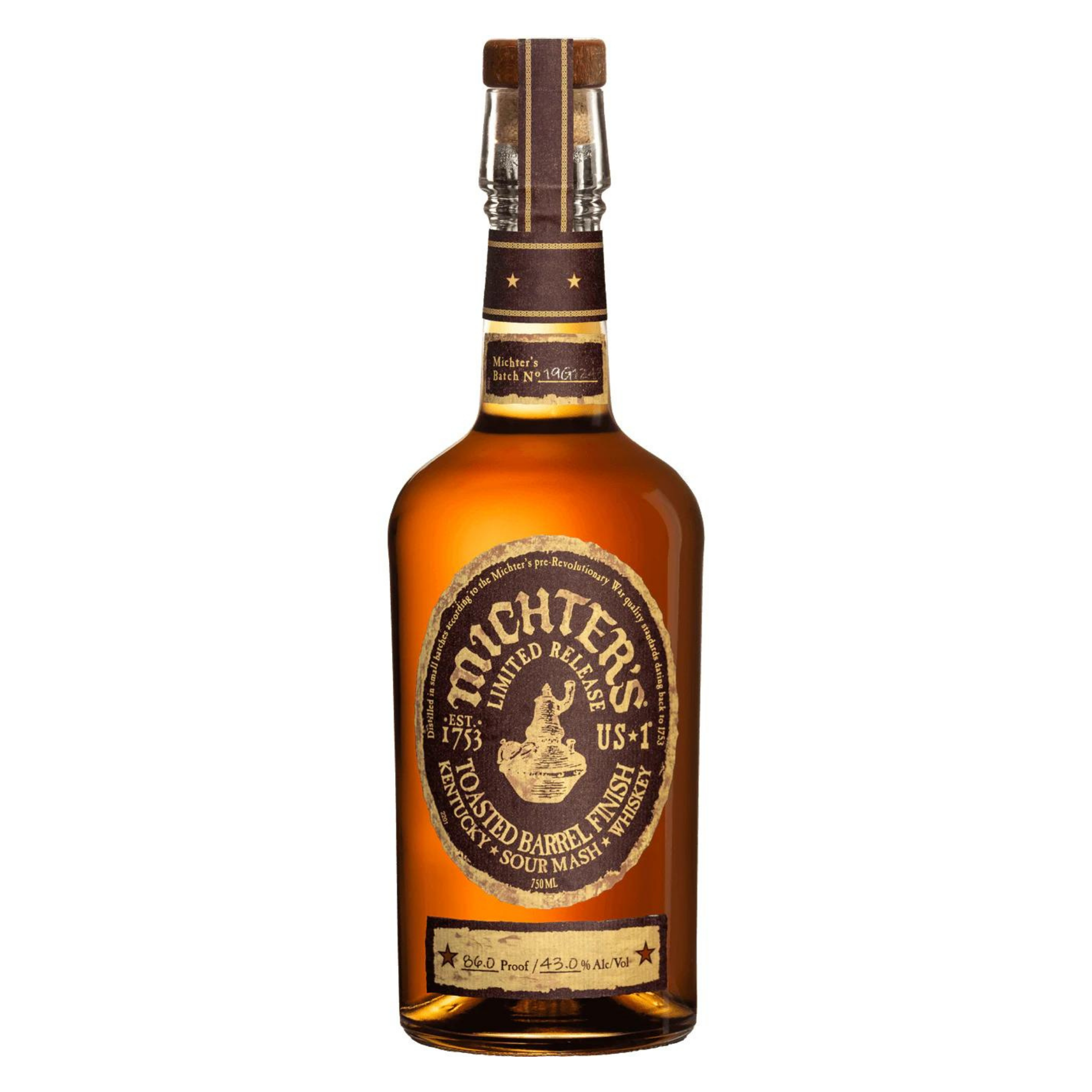 Michter's Whiskey Toasted Barrel Sour Mash