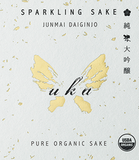Uka Sake Sparkling Junmai Daiginjo