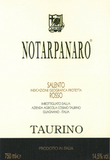 Cosimo Taurino Salento Notarpanaro Rosso