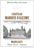 Château Marquis d'Alesme Margaux Grand Cru Classé