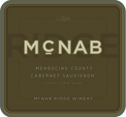 McNab Ridge Winery Cabernet Sauvignon Mendocino County