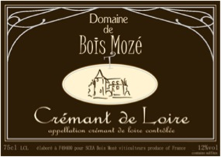 Domaine de Bois Moze Cremant de Loire Blanc