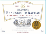 Château Beausejour-Bassac Puisseguin Saint-emilion