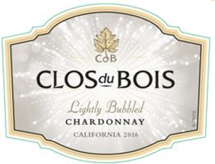 Clos du Bois Chardonnay Lightly Bubbled  2018