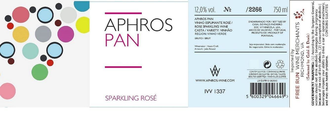 Aphros Vinho Verde Pan Sparkling Rose 2014