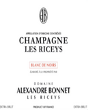 Champagne Alexandre Bonnet Extra Brut Les Riceys Blanc de Noirs