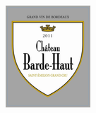 Château Barde-Haut Saint-Émilion Grand Cru Classé 2012