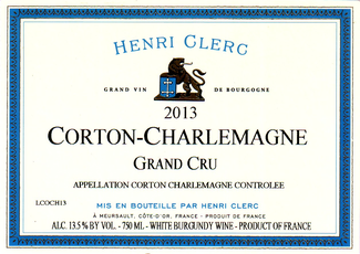 Henri Clerc Corton Charlemagne
