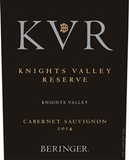 Beringer Cabernet Sauvignon Knights Valley Reserve KVR