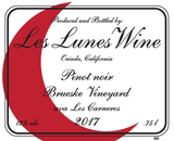 Les Lunes Wine Pinot Noir Brueske Vineyard