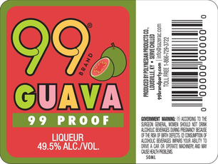 99 Brand Guava Liqueur 99 Proof