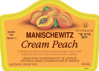 Manischewitz Cream Peach
