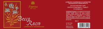 Fiorini Lambrusco Grasparossa di Castelvetro Becco Rosso